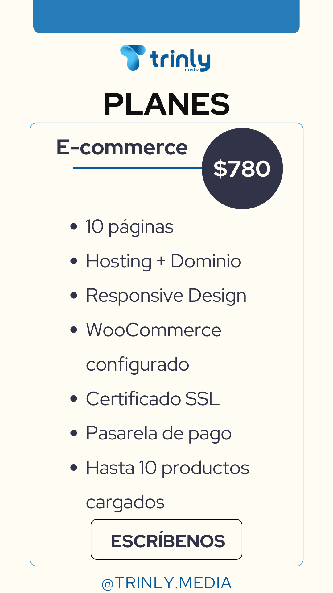Plan Ecommerce